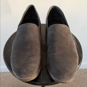Franco Sarto Women’s Gray Suede Loafers